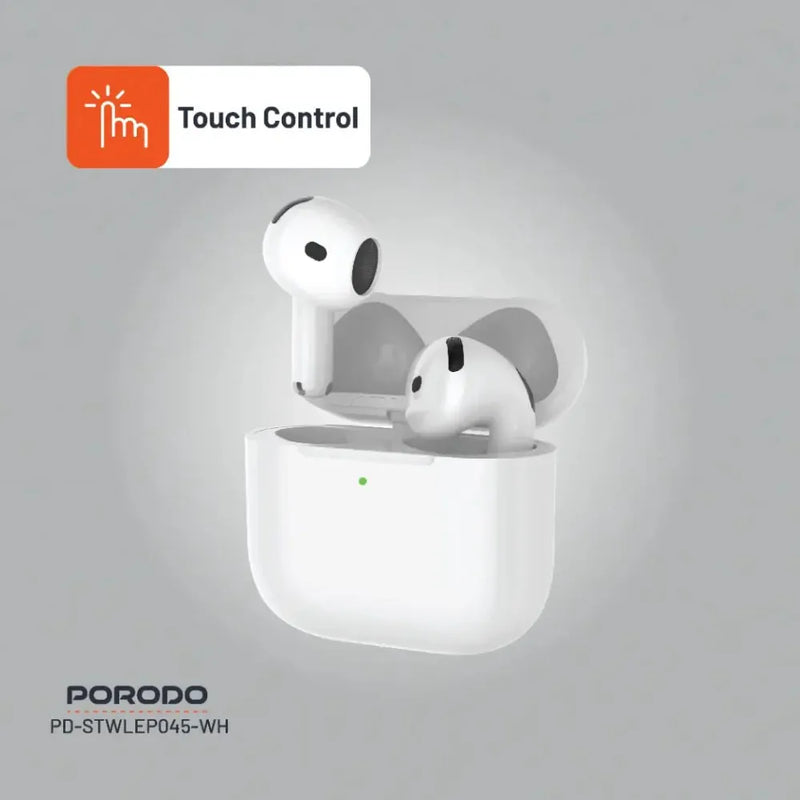 Porodo Soundtec Earbuds Gen 4 – White