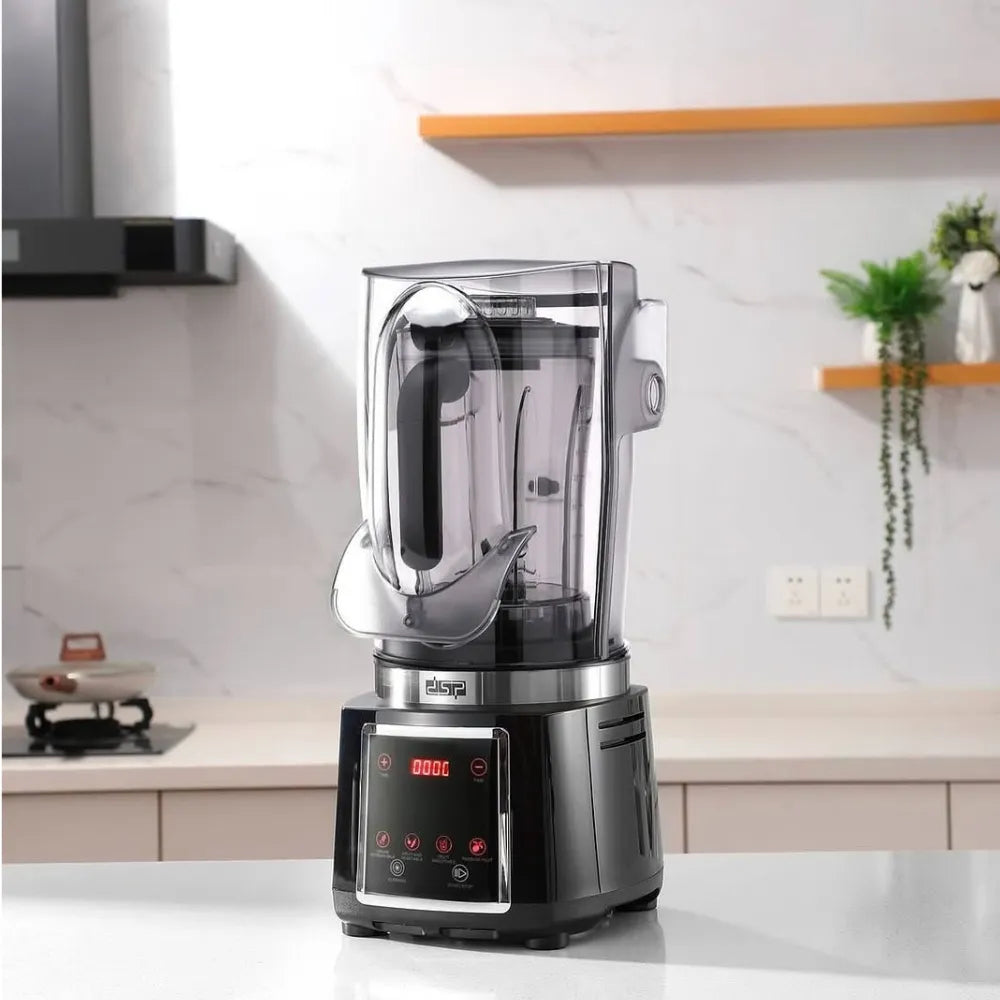 DSP 800W High-Speed Blender – 2000ML Capacity, 25000RPM, Low Noise & Cleaning Function