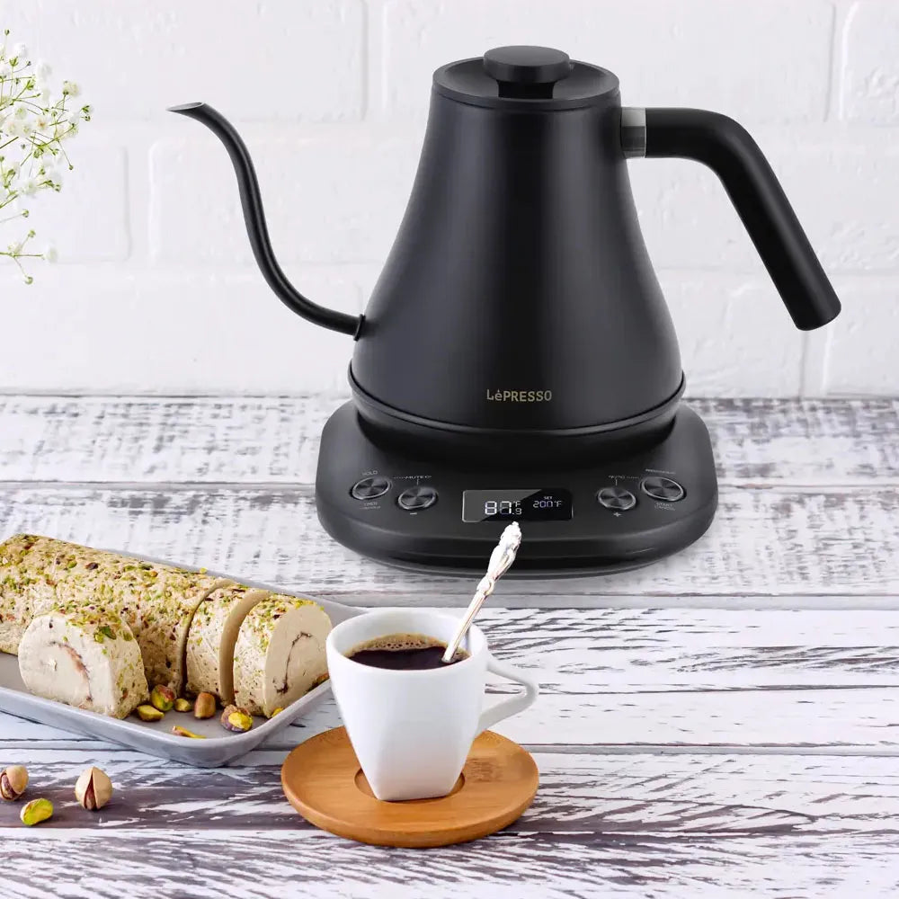 Lepresso Electric Pour-Over Kettle – Black