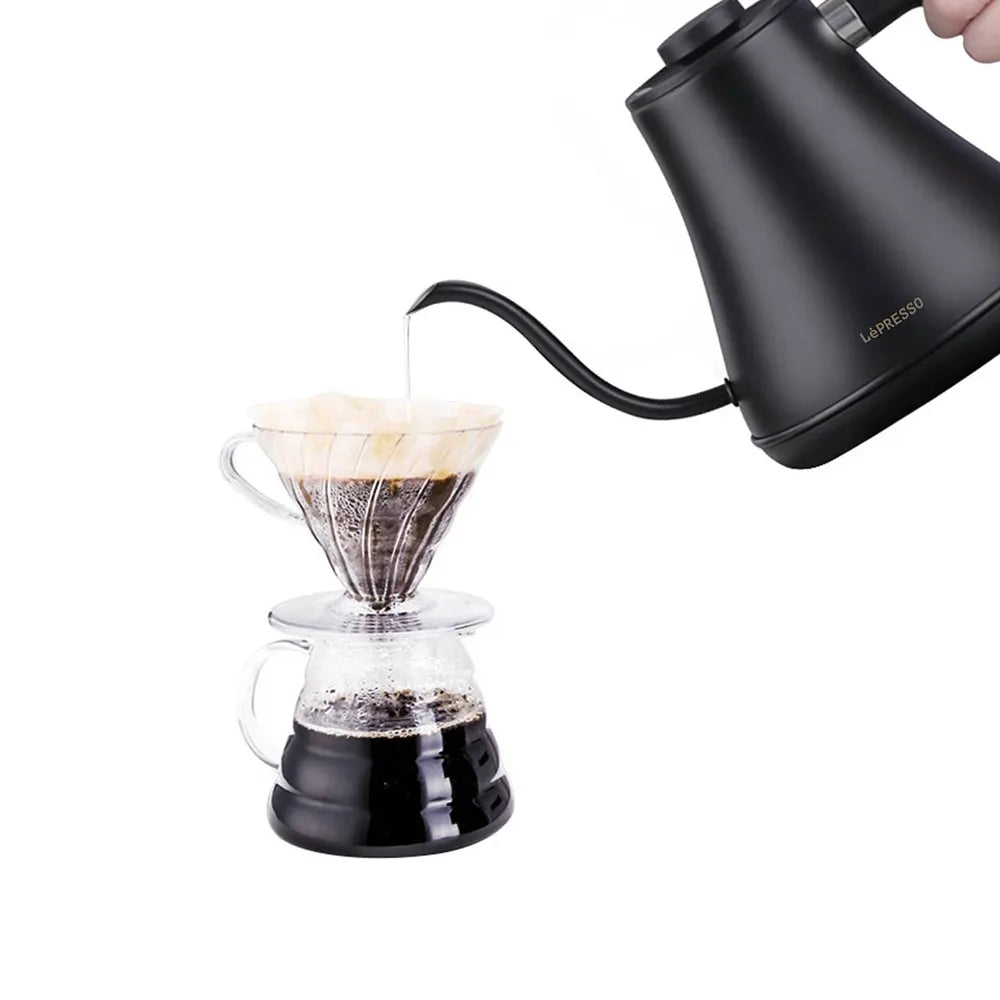 Lepresso Electric Pour-Over Kettle – Black
