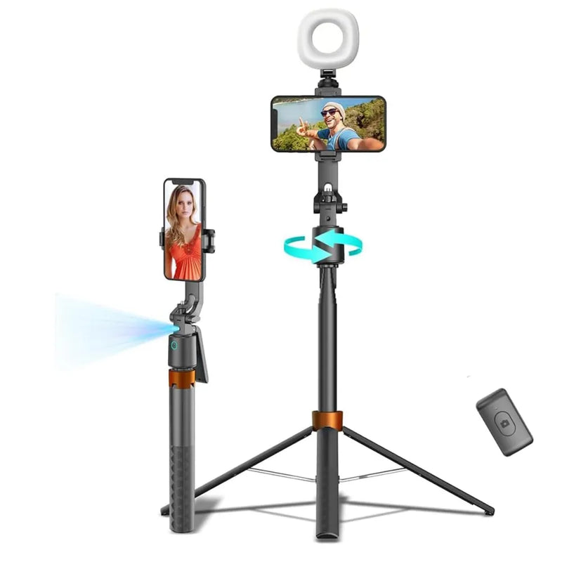 Q13 Selfie Stick with Wireless Tripod Stand With AI Tracking Technology