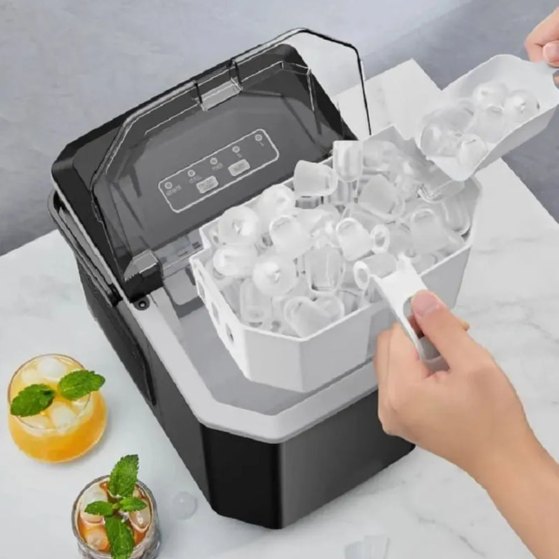 Hicon Portable Ice Maker HZB-16G 16KG Capacity 90W Power - Black