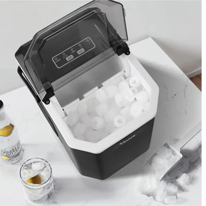 Hicon Portable Ice Maker HZB-16G 16KG Capacity 90W Power - Black