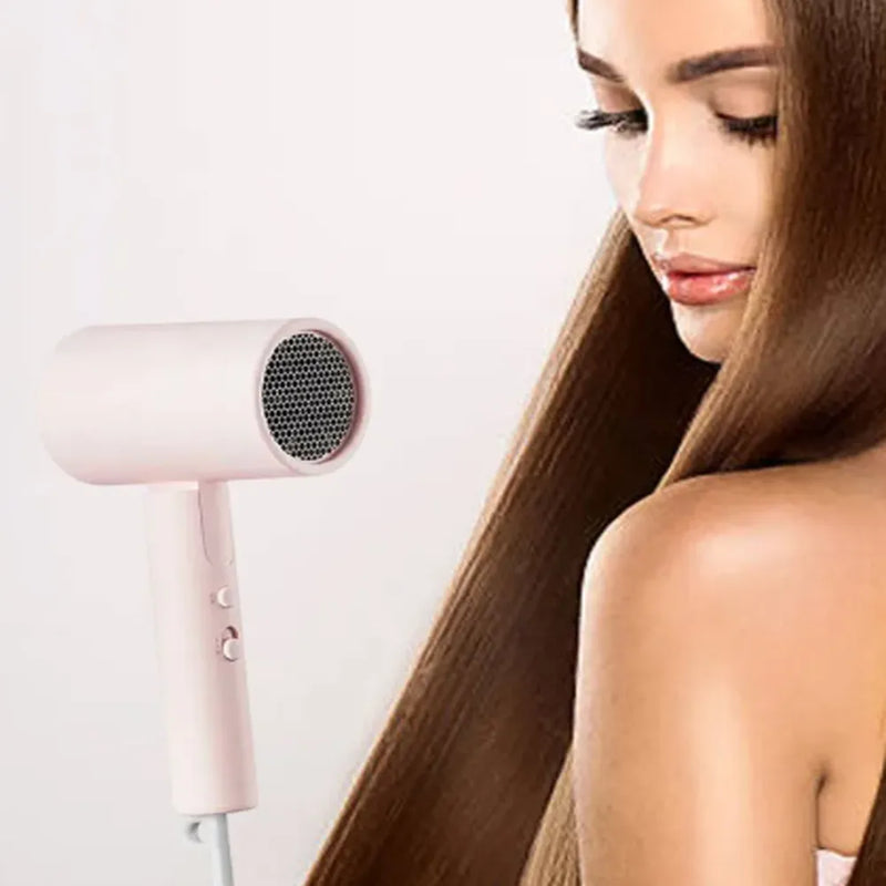 Xiaomi H101 Foldable Compact Hair Dryer With Multiple Air Flow Modes 1600W - Pink