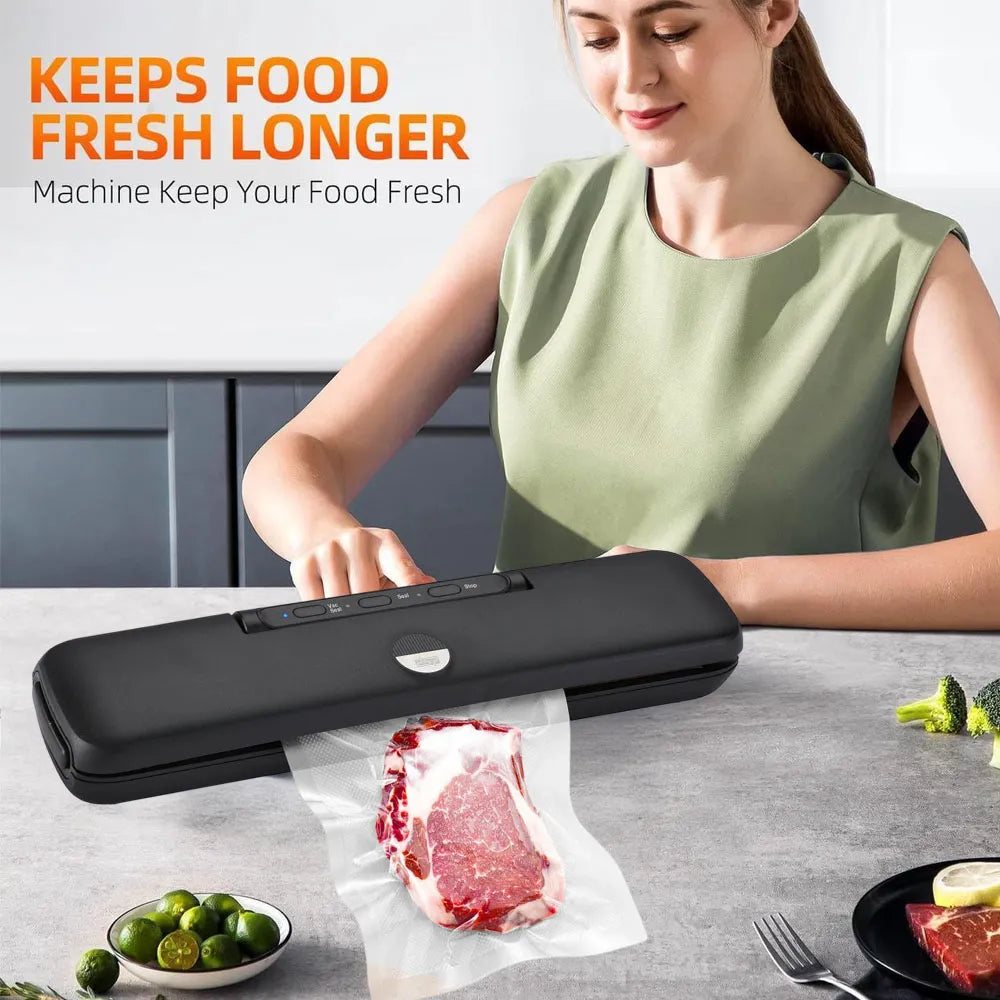 DSP Vacuum Sealer with LED Indicator 110W – Black