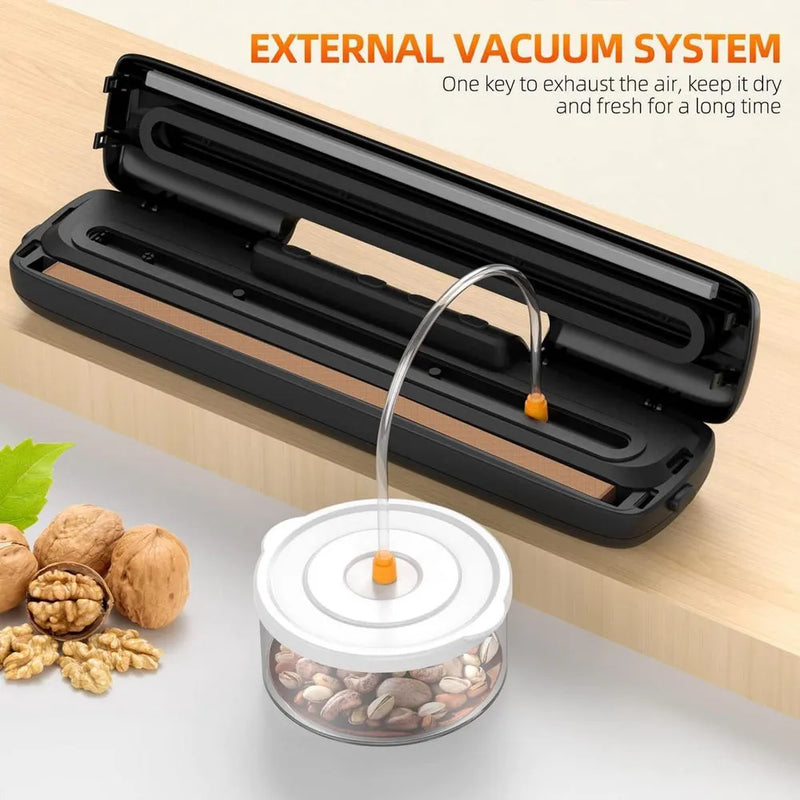 DSP Vacuum Sealer with LED Indicator 110W – Black