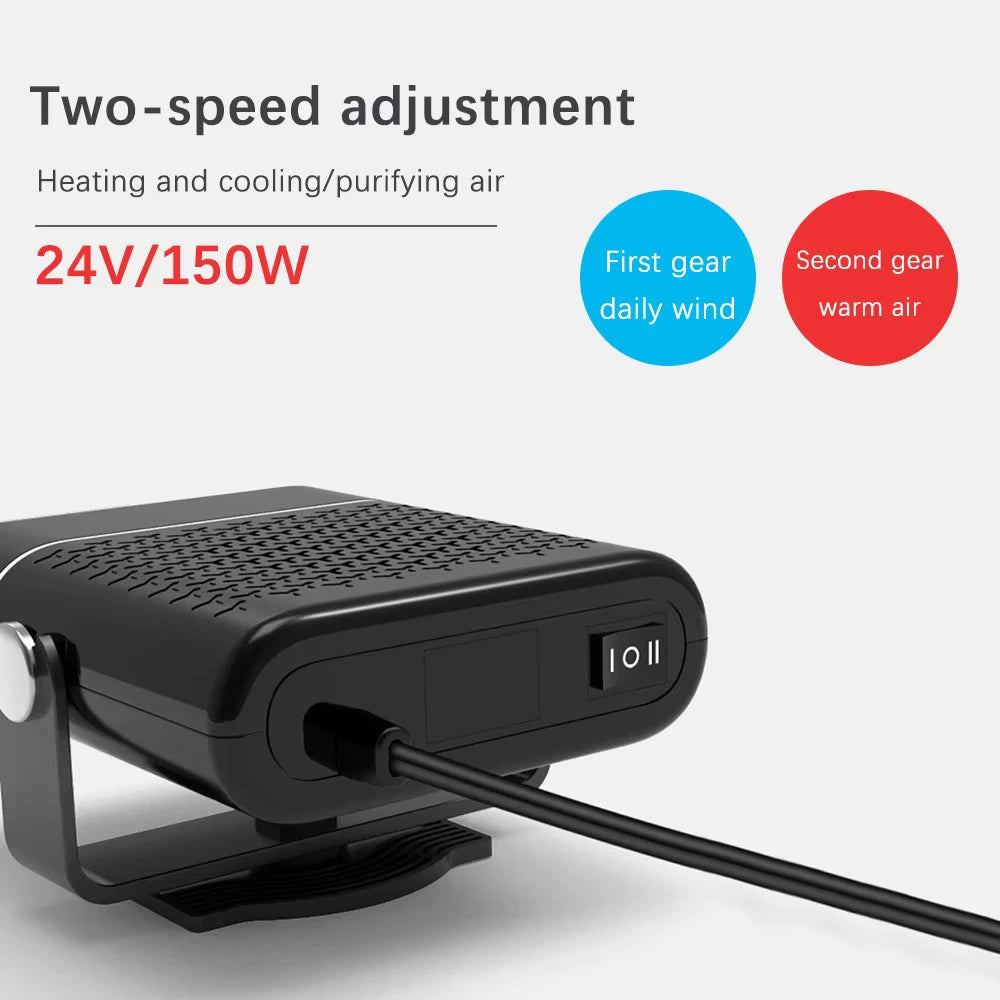 Auto Heater Fan LY-120 (150W) – Fast Heating & Defrosting for Your Car