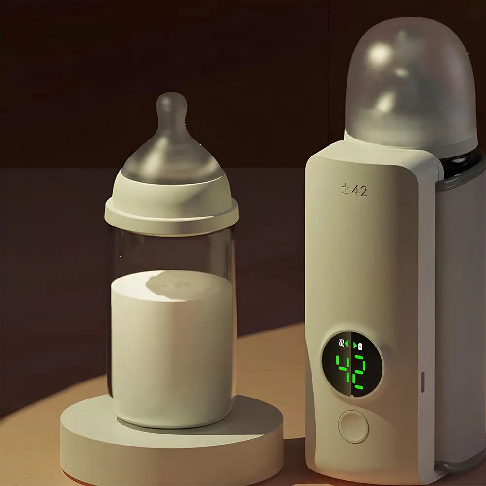 NNQ 2 Rechargeable Bottle Warmer Portable & Fast Heating for Baby Bottles