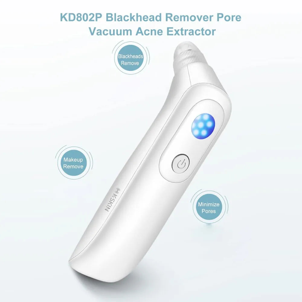 K.SKIN KD802P Electric Blackhead Remover with Small Bubble Pore Cleaning & Magic Shovel Technology