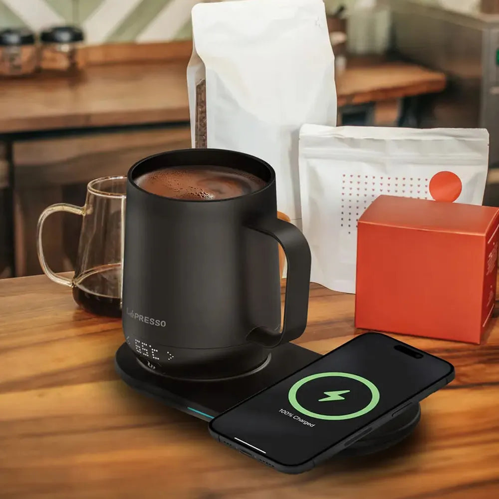Lepresso Smart Heating Mug – Black