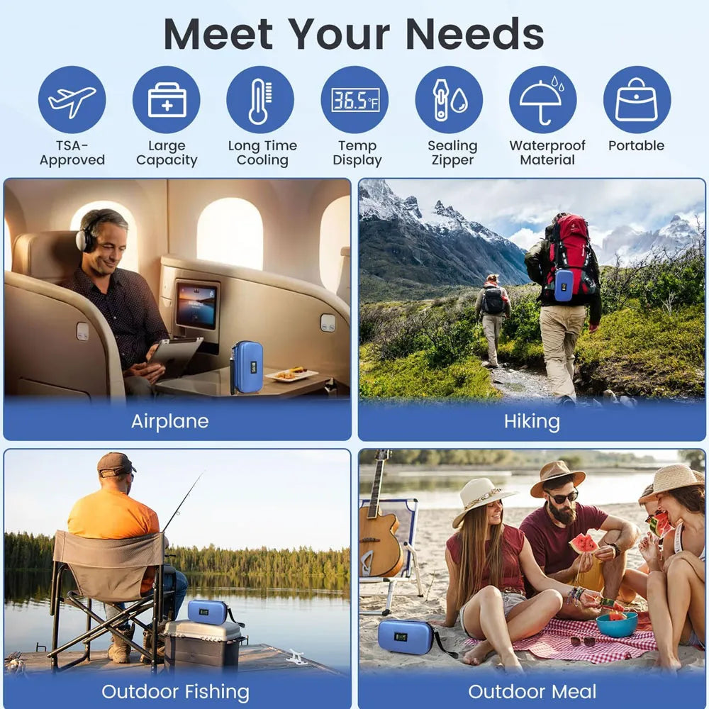 Insulin Cooler Travel Case