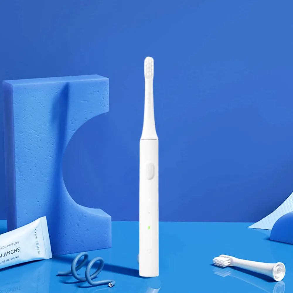 Xiaomi T100 Mijia Sonic Electric Toothbrush Dual Cleaning Modes USB Rechargeable - White