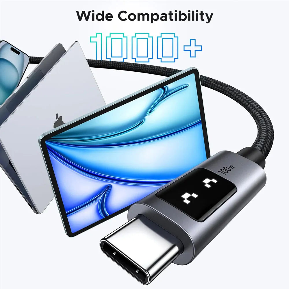 Ugreen Uno USB-C to USB-C Cable 100W-3.3ft