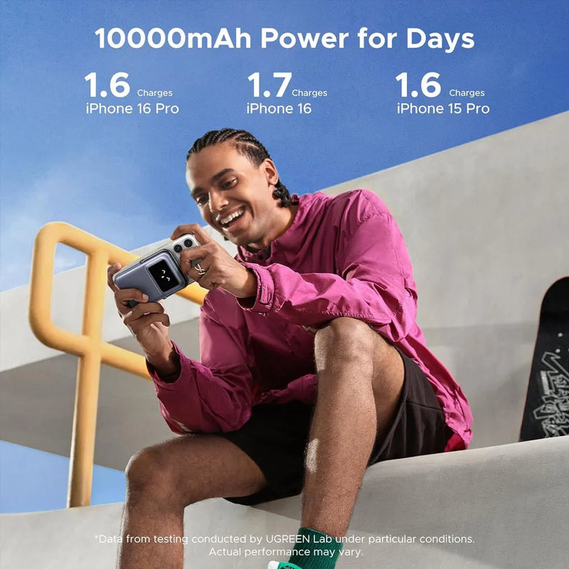 Ugreen Uno Magsafe Power Bank 10000mAh Qi2