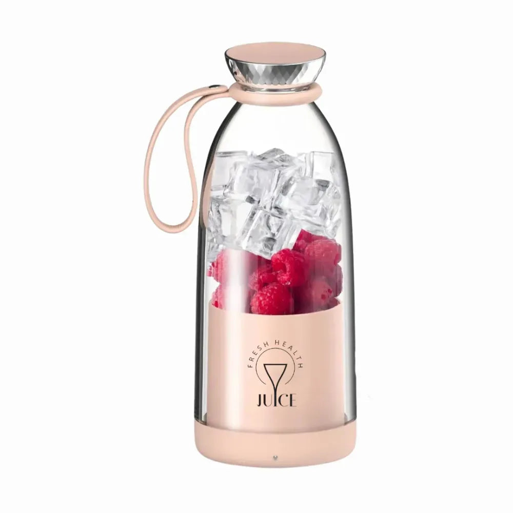 Portable Mini Blender with 6 Blades 500ml 2400mAh Battery USB Rechargeable