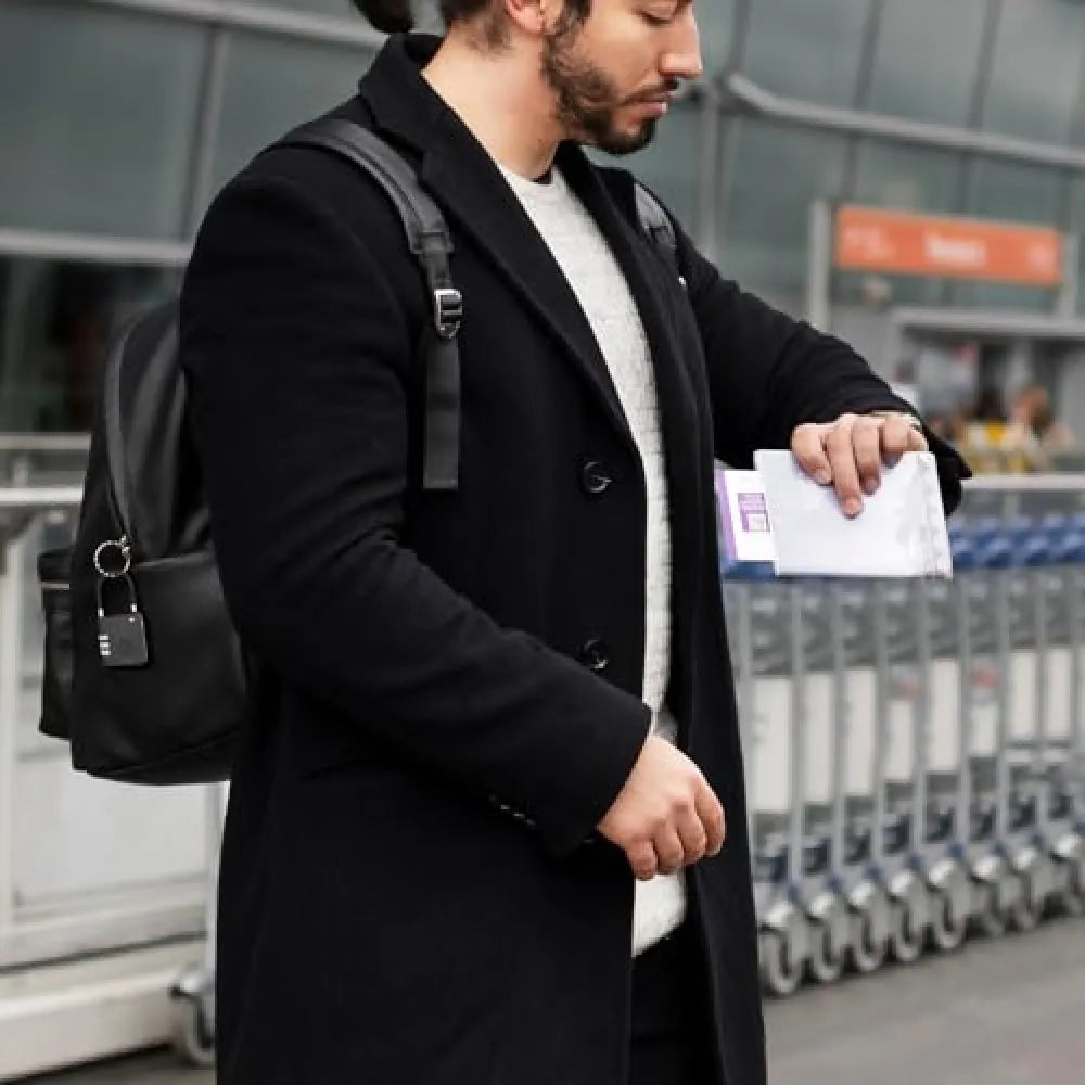 Levelo TabiLock TSA Approved Luggage Lock 120-Day Battery Life – Black
