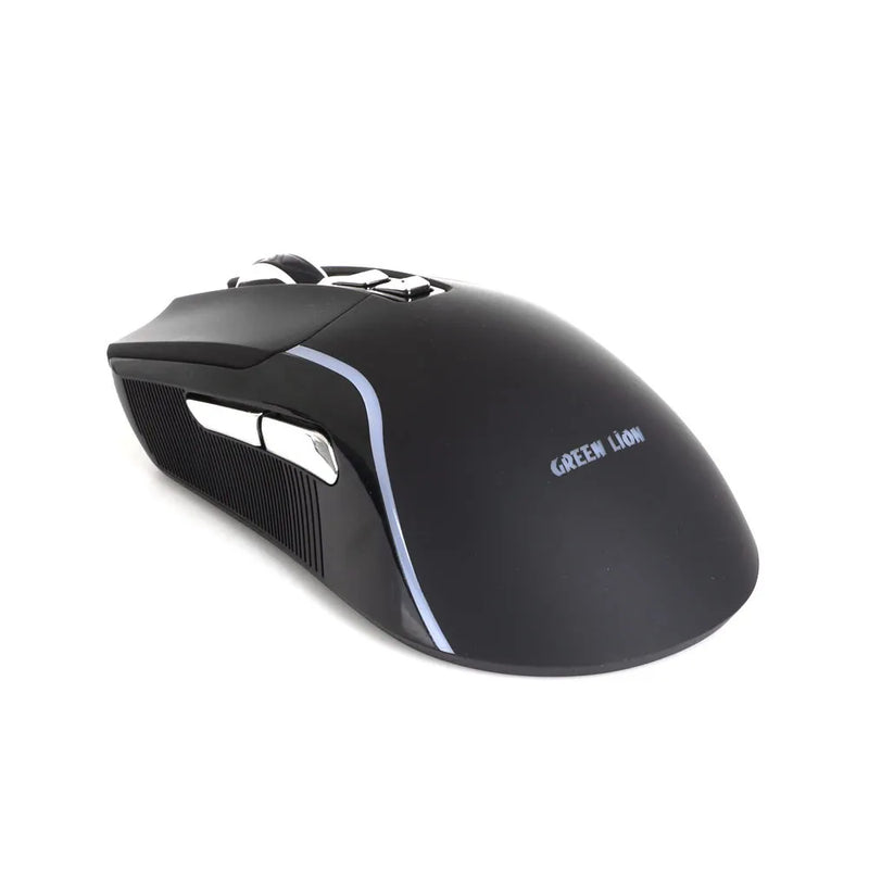 Green Lion Gaming RGB Colors Mouse 2.4GHz & Bluetooth 5.2 Rechargeable