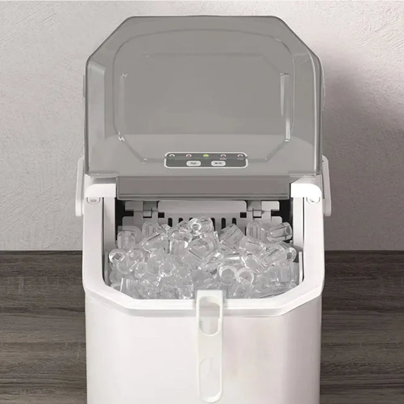 Hicon Portable Ice Maker HZB-16G 16KG Capacity 90W Power - White