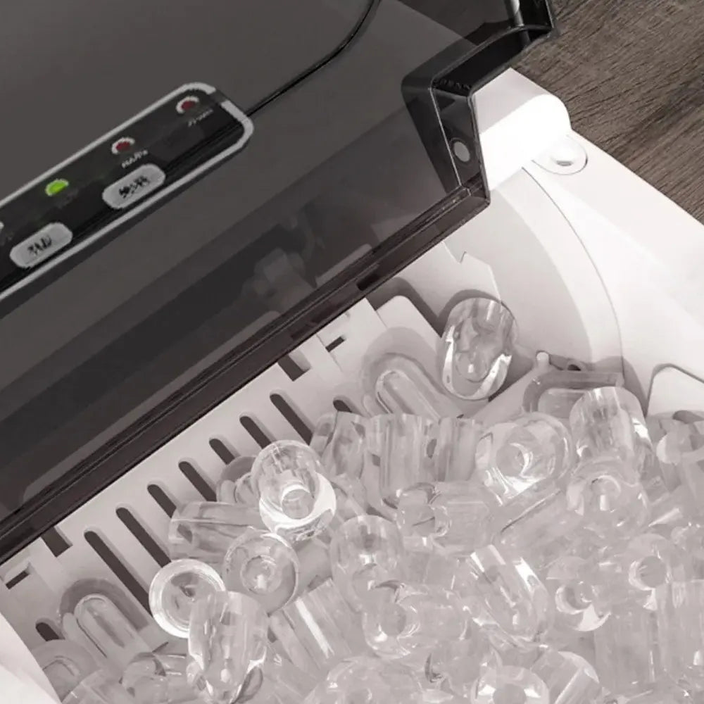 Hicon Portable Ice Maker HZB-16G 16KG Capacity 90W Power - White