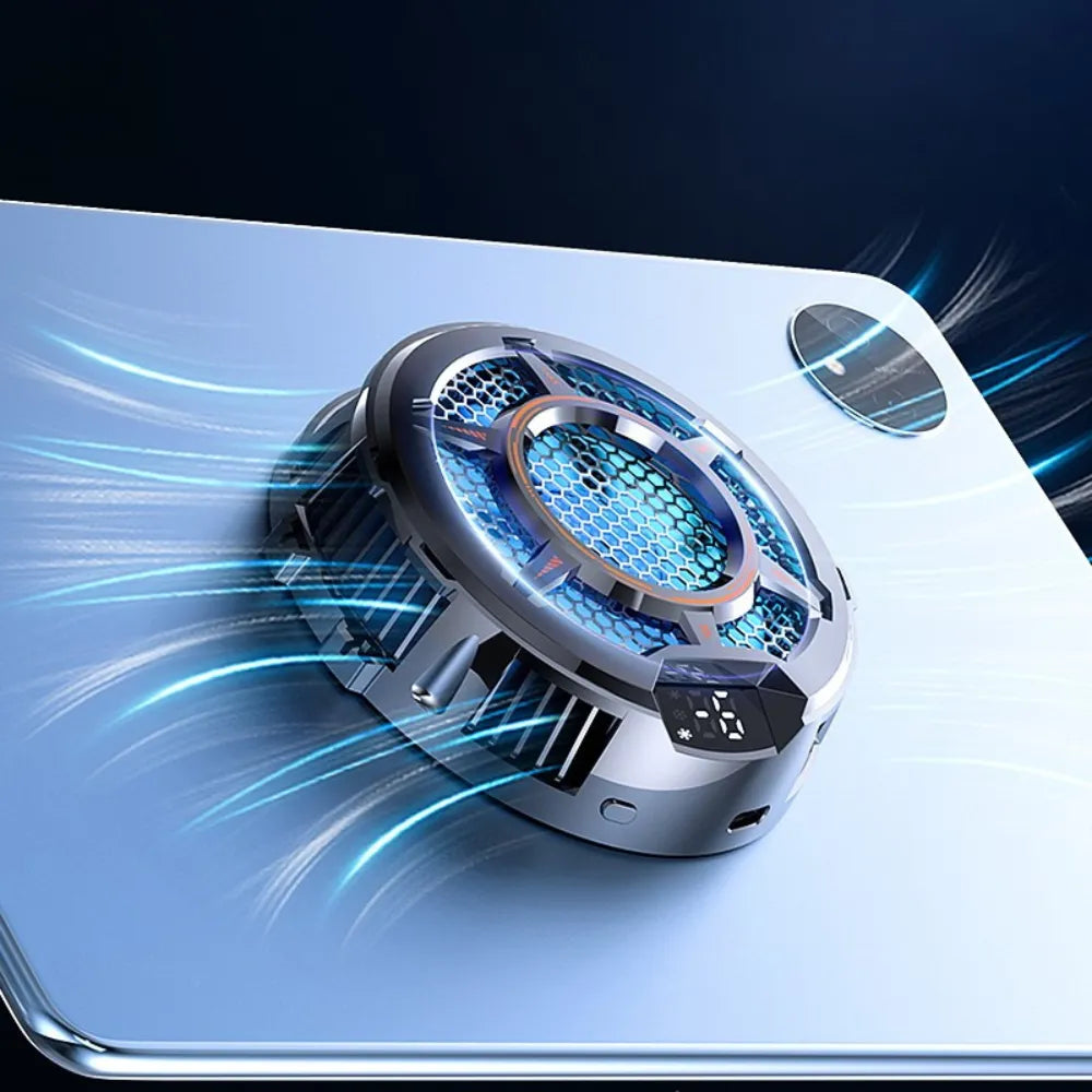 MEMO CX05 Tablet Cooler – 30W Magnetic & Clip-On Radiator with 3-Level Adjustable Cooling