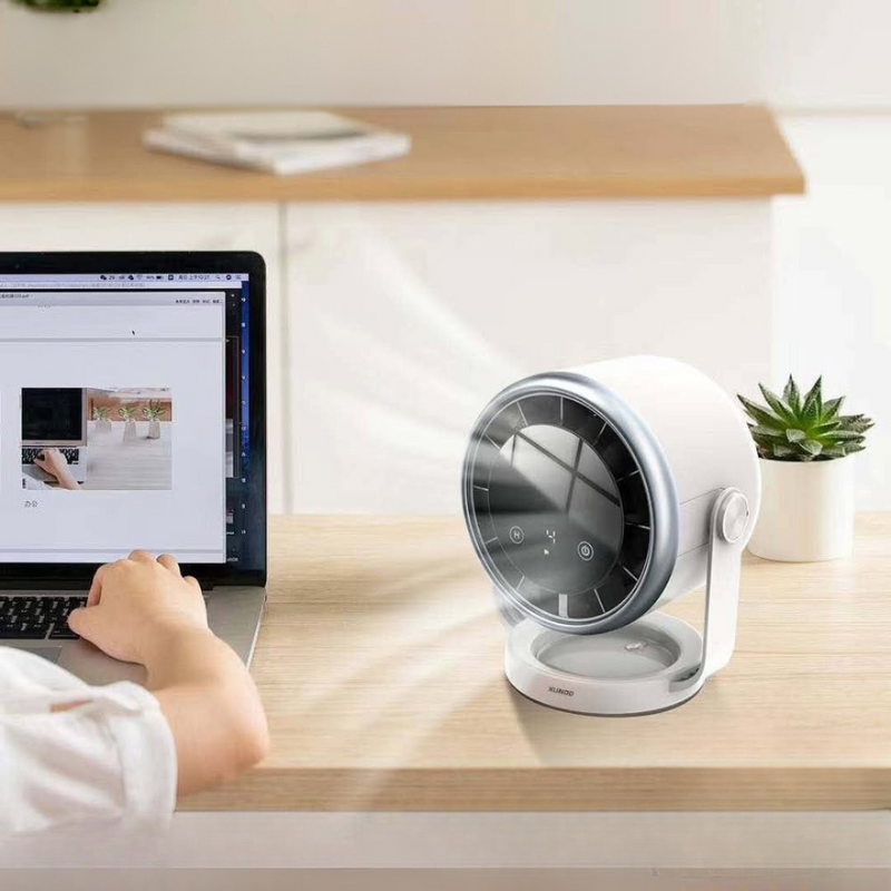 Xundd Silent Desktop Turbo Fan XDOT-066, ABS & PP Material, Ultra Quiet Operation, Compact Cooling Solution