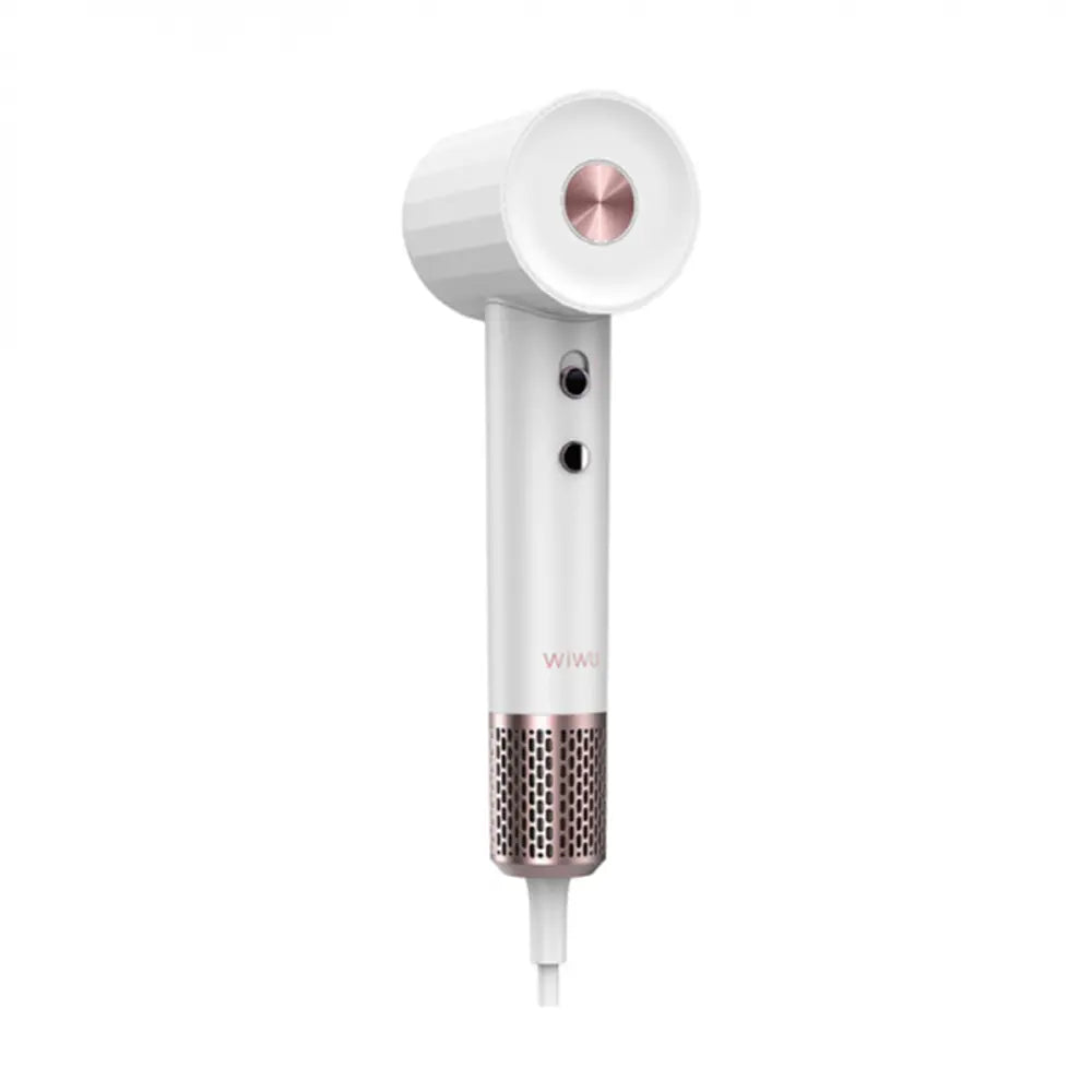 Wiwu Hypersonic Hair Dryer with Magnetic Air Nozzle Ionic Technology 1600W - White