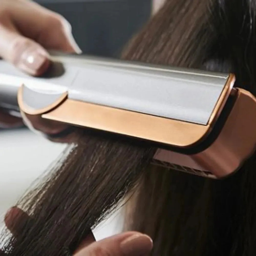 Wet-to-Dry Hair Straightener – No Heat Damage, 2-in-1 Straightening & Drying, 3 Modes, Intelligent Heat Control