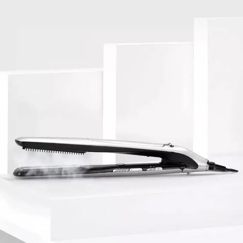 Babyliss Steam Lustre Professional Hair Straightener Advanced Ceramic Broad Heating Plate with 360° Steam Function