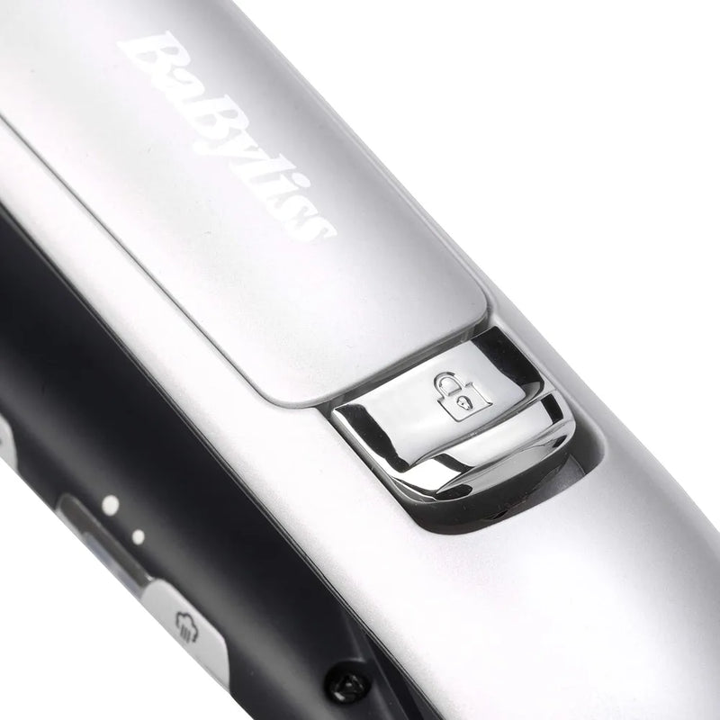 Babyliss Steam Lustre Professional Hair Straightener Advanced Ceramic Broad Heating Plate with 360° Steam Function