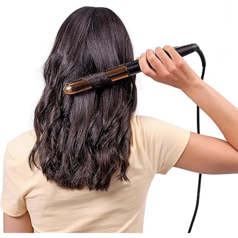 Babyliss Straight & Curl Brilliance 2-in-1 Straightening Iron Advanced Ceramics Heating System Up To 235°C