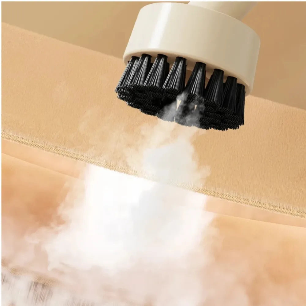 YCZQ-001 Electric High-Pressure Steam Cleaner 1200W with 300ml Tank – UK Plug, 180cm Cable, Lightweight ABS Body