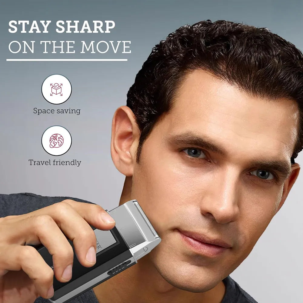 Moser Cordless Mobile Shaver for Men Battery Powered Up to 90 Minutes