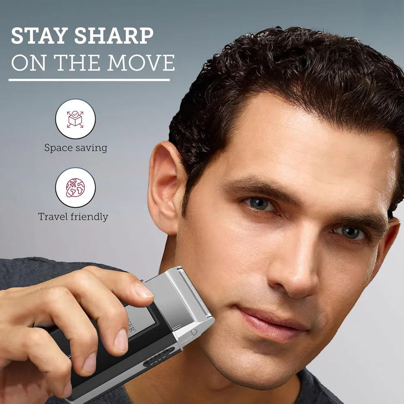 Moser Cordless Mobile Shaver for Men Battery Powered Up to 90 Minutes