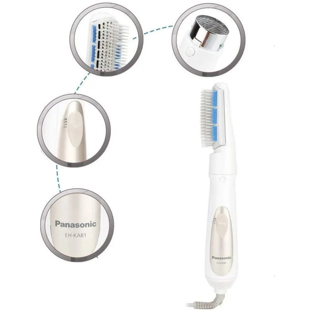 Panasonic EH KA81 W 865 Hair Styler With 8 Attachments Corded Electric 650W