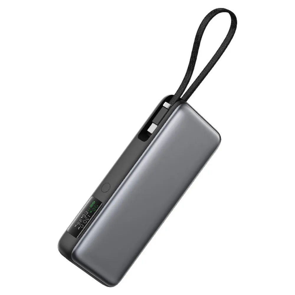 ACEFAST M22 20000mAh PD130W Power Bank with Built-in USB-C Cable – Fast Charging for Laptops, Tablets & Phones, LED Display