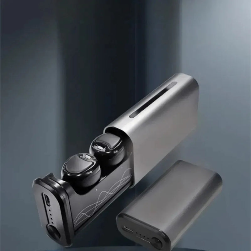 Equantu – Quran Buds Wireless Bluetooth Earphones, Preloaded Quran Recitation, Touch Control & Charging Case, Black