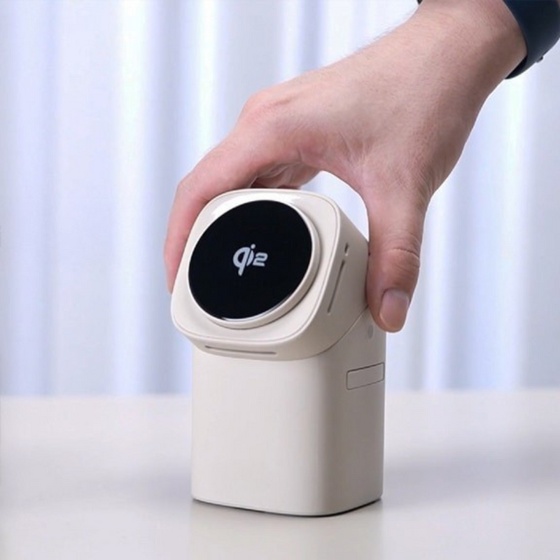 3-in-1 Wireless Charging Station 15W Fast Charge with MagSafe, Adjustable Design, Qi2 Certified for iPhone, Apple Watch & AirPods – Macaron Color