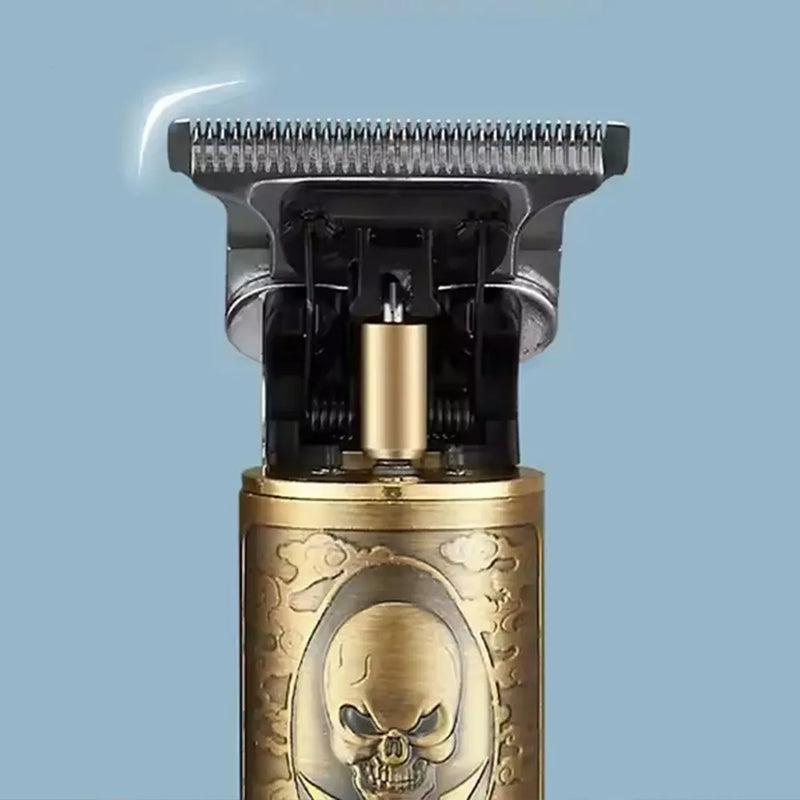 Green Lion Pirates Hair Trimmer with LCD Display Type-C Rechargeable