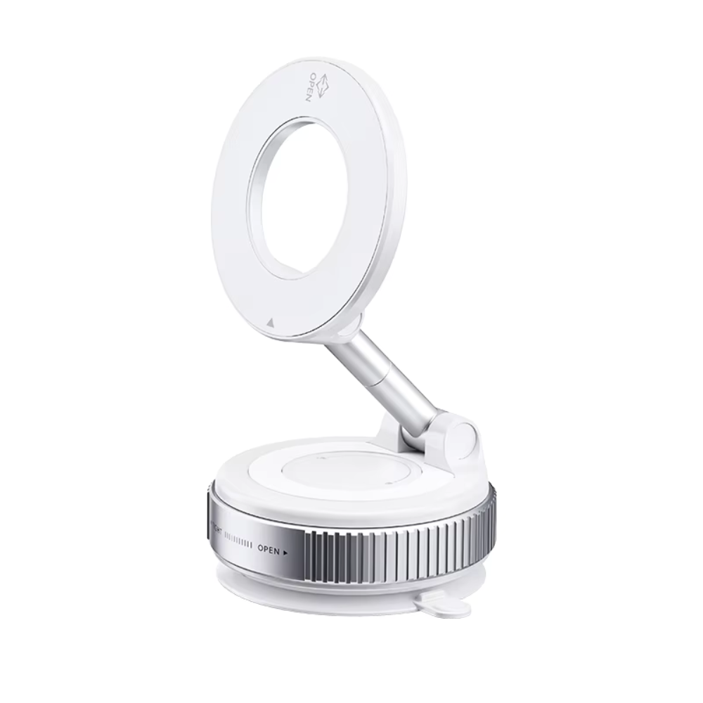 X68 360° Rotate Vacuum Suction Magnetic Bracket-white