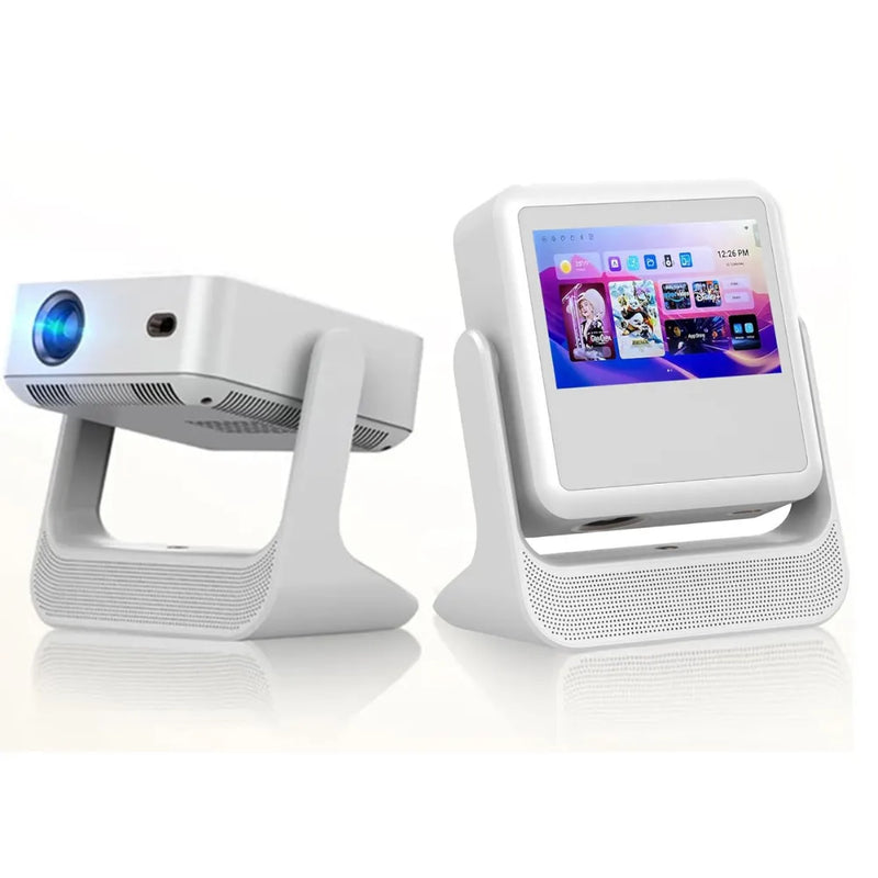 Touch Play Full HD Smart Projector 1080p, 11000 Lumens, World’s First Touchscreen with Auto Focus, Dual WiFi BT5.0 HDMI USB, 10W Speaker