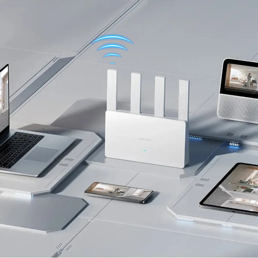 Xiaomi Router BE3600 Wi-Fi 7 Router 3600Mbps with 2.5G Ethernet Port, Qualcomm Quad-Core Chip and Dual-Band Aggregation