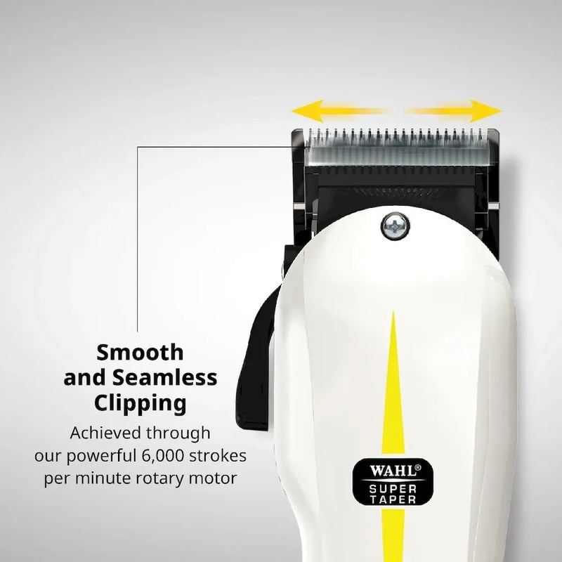 Wahl Super Taper Professional Hair Clipper Corded Stainless Steel Blade