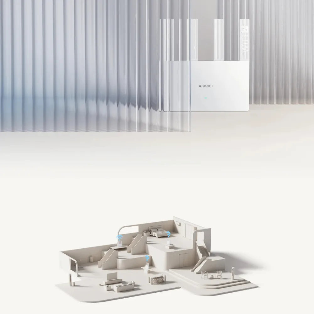 Xiaomi Router BE3600 Wi-Fi 7 Router 3600Mbps with 2.5G Ethernet Port, Qualcomm Quad-Core Chip and Dual-Band Aggregation