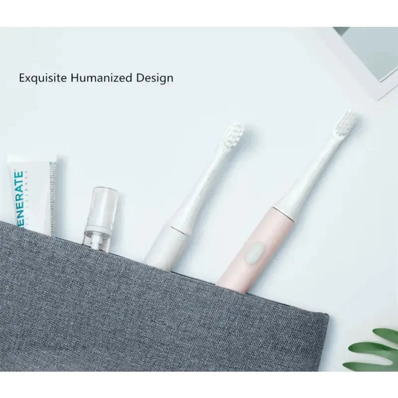 Xiaomi T100 Mijia Sonic Electric Toothbrush Dual Cleaning Modes USB Rechargeable - White