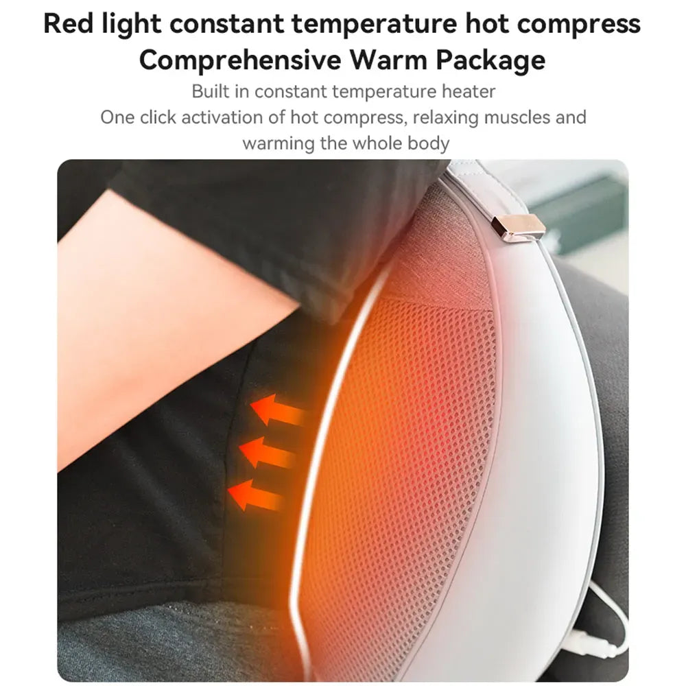 Yesido MG15 Back Massager Hot Compress Up To 30-40℃ 2000mAh Battery Life  Type-C Rechargeable