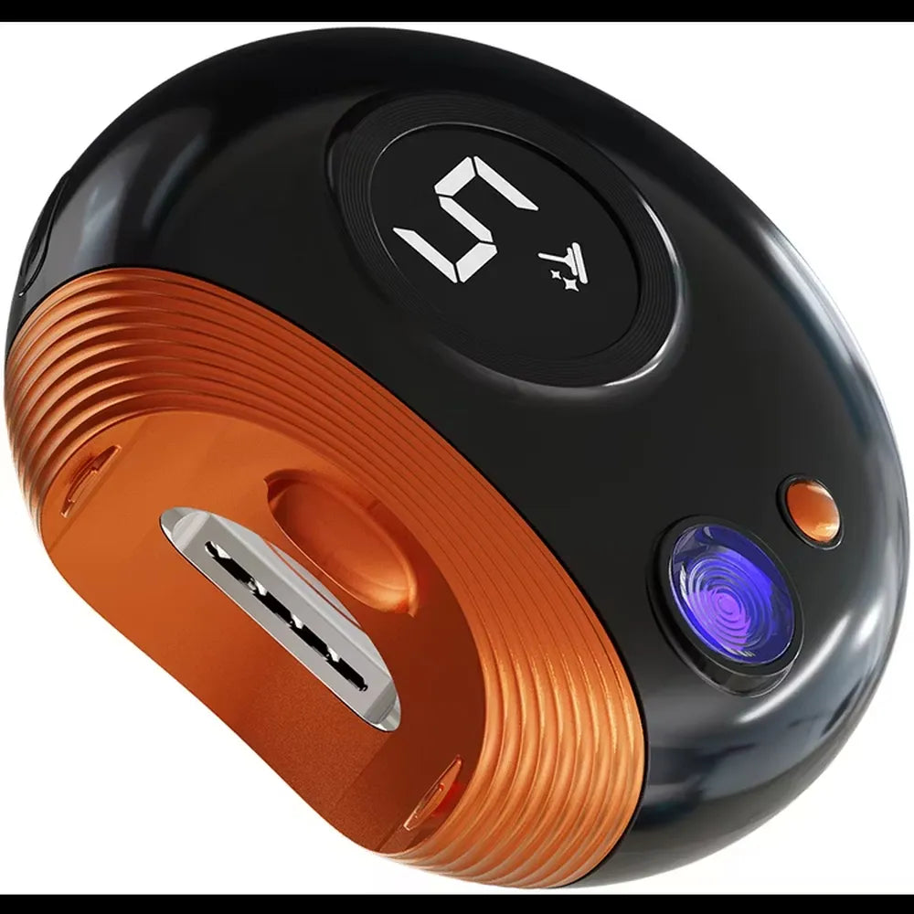 Porodo Lifestyle All-In-One Nail Trimmer Set 400mAh Type-C Charging – Black