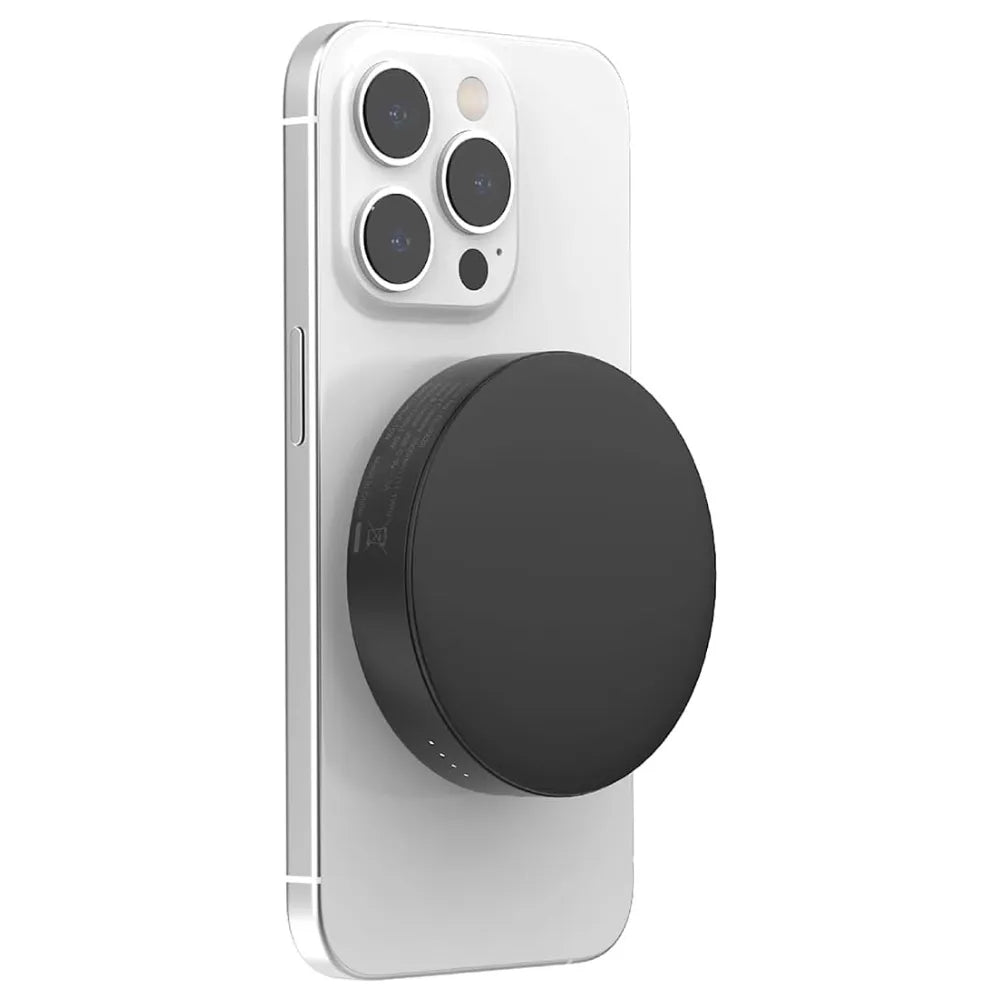 Green Lion MAG Power 3000mAh Power Bank – 10W Output, N52*16 Strong Magnets, LED Indicator, USB-A to Type-C Cable, Type-C Port, MagSafe Compatible – Black