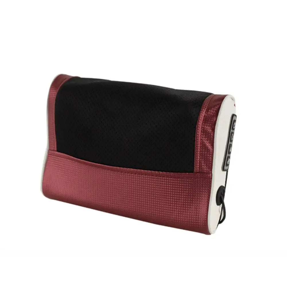 Renkai Massage Pillow 3D Vibration AC DC Powered 15 Min Auto Shut Off Built in Heat Function