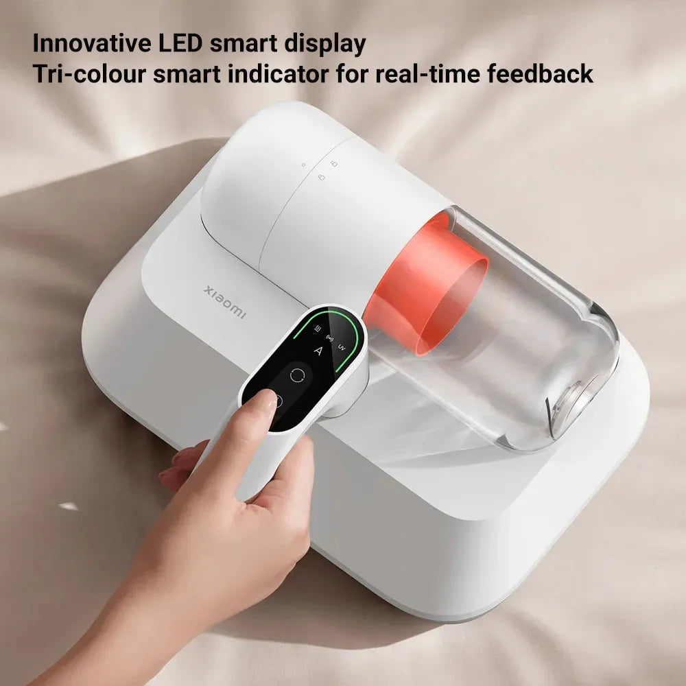 Xiaomi Dust Mite Vacuum Cleaner Pro 14kPa Suction 3 Cleaning Modes UV Sterilisation LED Display