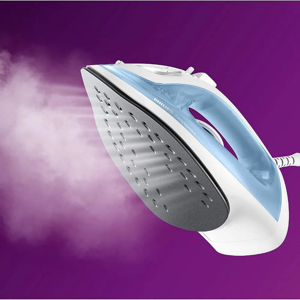 Philips Easy Speed Steam Iron Ceramic Soleplate Steam Boost 2000W